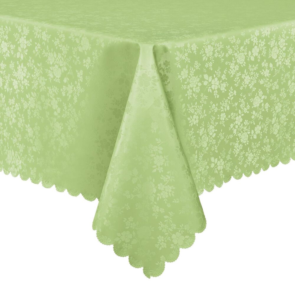 52" X 70" Waterproof Rectangle Tablecloth Heavy Duty Vinyl Washable (Sage Green) - Picture 1 of 1